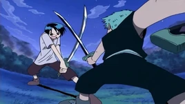 Zoro vs Kuina
