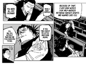 Kenjaku says he had high hopes for Choso and his brothers