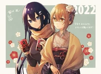 Watatabe - New Years 2022.jpg (307 KB) New Years 2022 (@naekawa_sai)