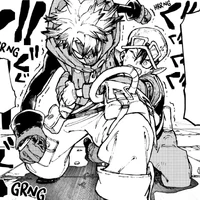 Follo stopping Rudo from leaving to find Amo