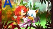 Knuckles x Rouge - A Thousand Miles AMV