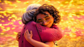 Mirabel hugging Alma