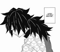 Giyuu feeling guilty for doubting himself