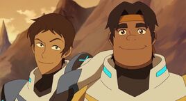 Lance leans on hunk