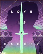 Love is a dagger official poster