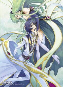 C.C. and Lelouch Render HD by MarinaKonnoLP on DeviantArt