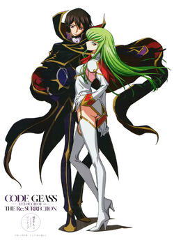 C.C. and Lelouch Render HD by MarinaKonnoLP on DeviantArt