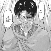 Levi reiterates his vow to Erwin