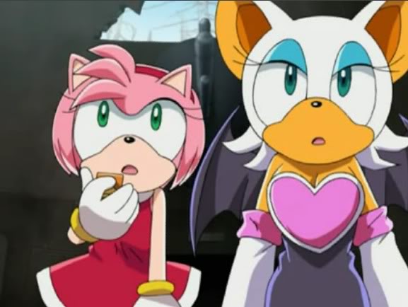 Sonic Meets Amy Rouge