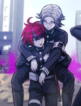 Takumi carrying Eito