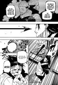 Choso telling Kenjaku he's wrong about Yuji