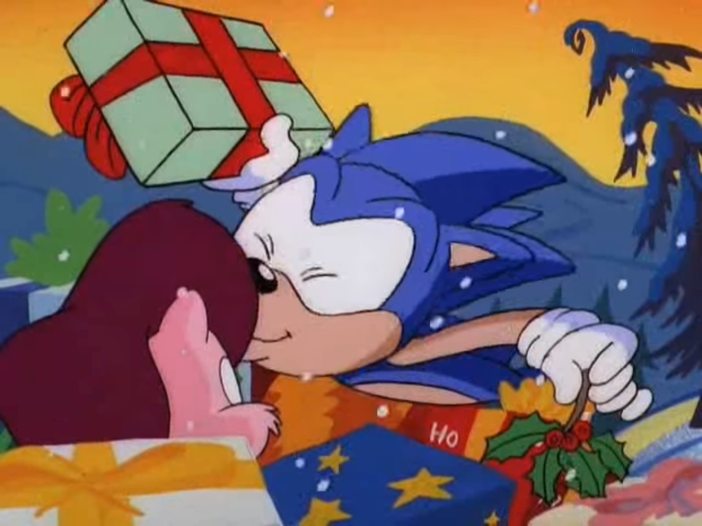 Clearance Sonic the Hedgehog & Sally Acorn archie Kiss -  Israel