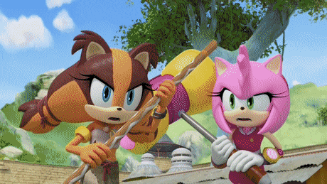 sonic x amy and shadow