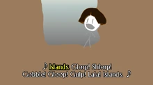Dora sings the song she wrote about the islands while digging.