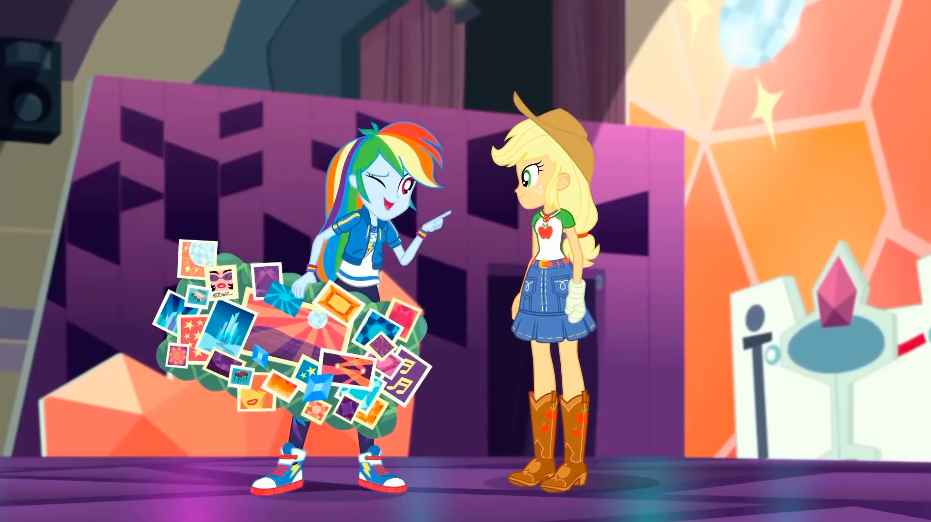 rainbow dash and applejack love