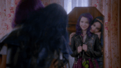 "I look..." "Say it." "Not hideous." "Not even close."