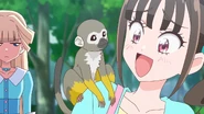 Episode 32 - Yuki is jealous of a monkey on Mayu's shoulder