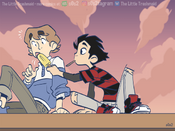 ...only to then take Spencer's popsicle away from his mouth.