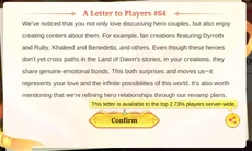 Khaleedetta in "a letter to player 64" in the 9th anniversary event