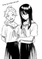 Hikaru and Yoshiki as girls