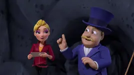 Cassie and Mayor Humdinger