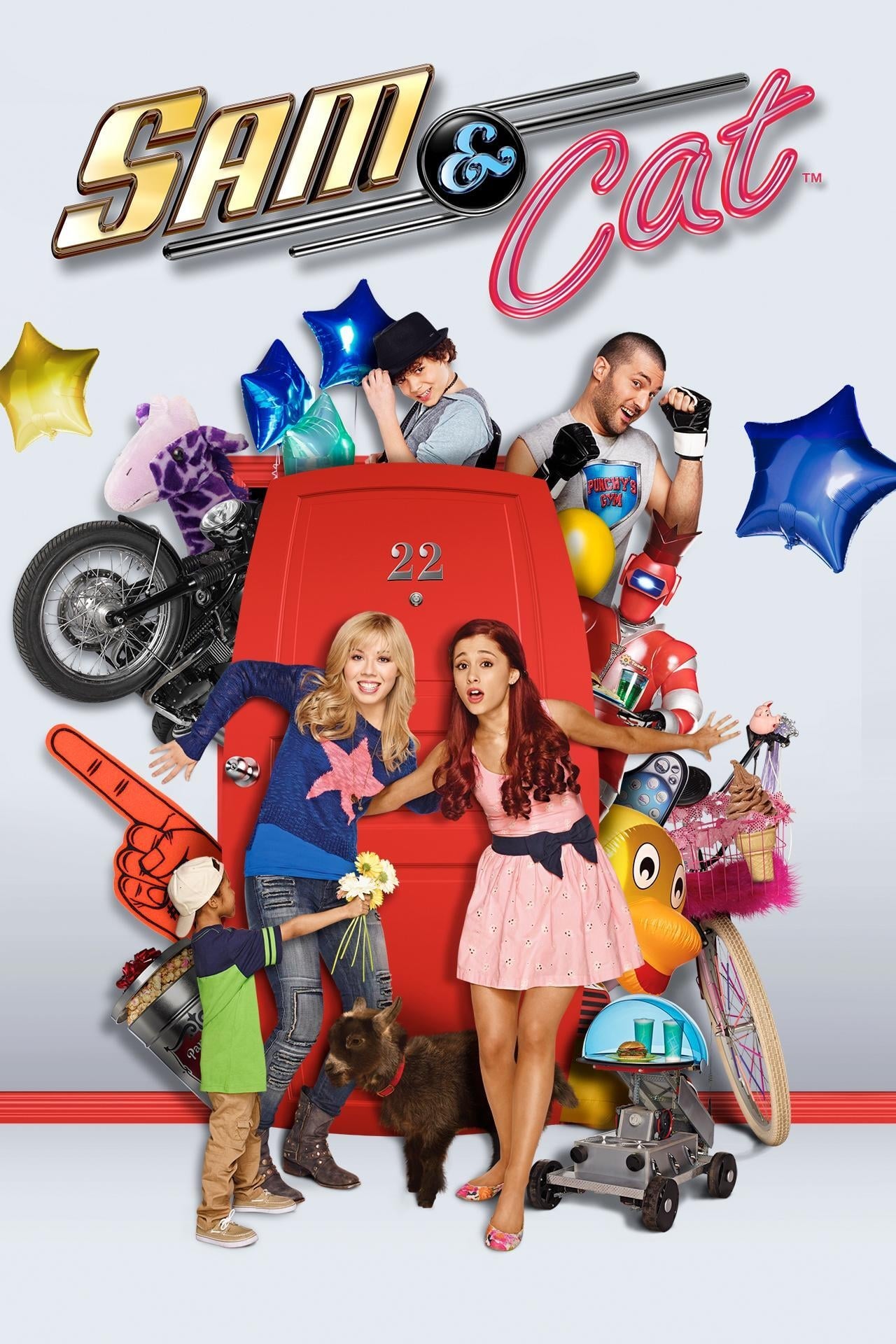 sam and cat poster