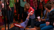 Sam checks Freddie's condition