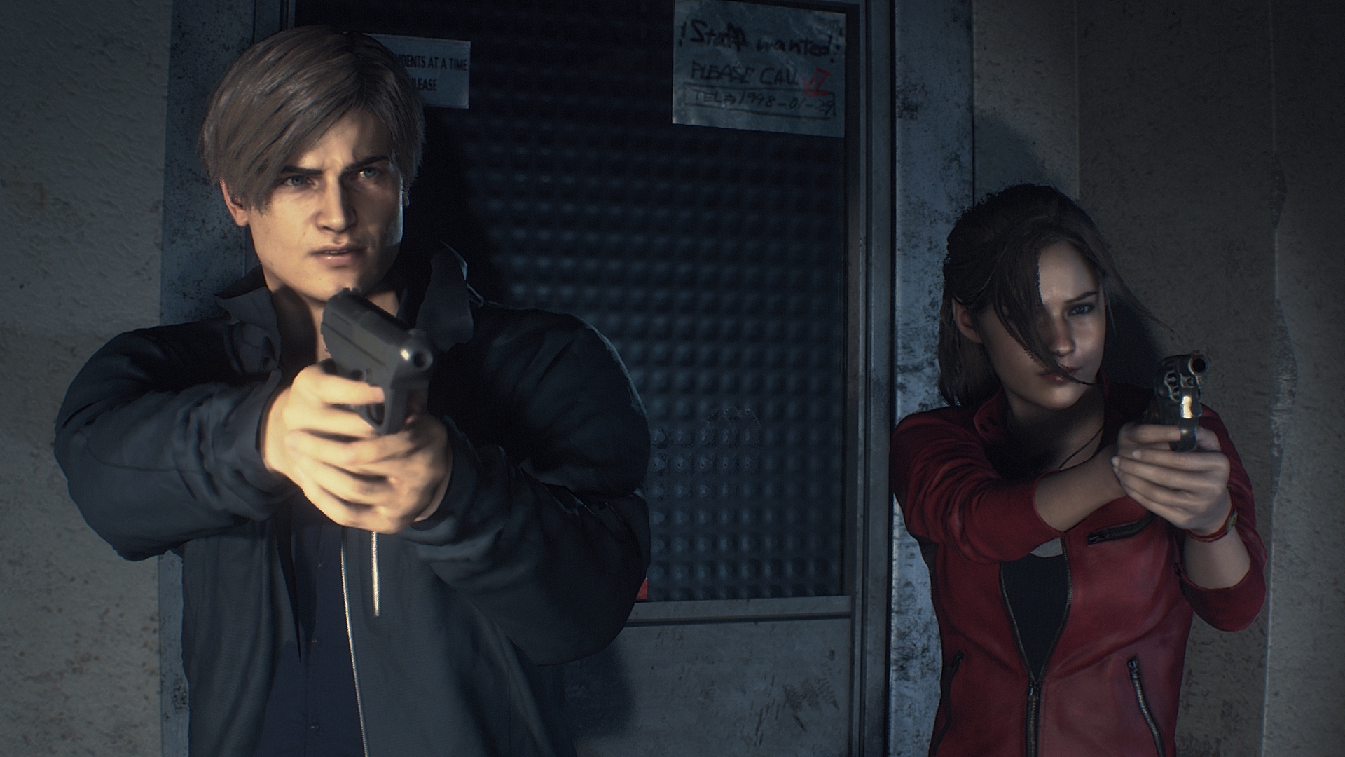 What's the difference between Leon and Claire in Resident Evil 2