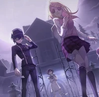 Orphealicesaimatsu.png (977 KB) OrpheAlice as Saimatsu, Identity V x Draganronpa crossover.