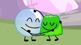 Bubble and Gelatin hug