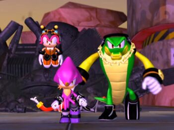 Original Team Chaotix, Sonic the Hedgehog