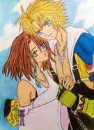 Tidus x Yuna by dagga19 by dagga19