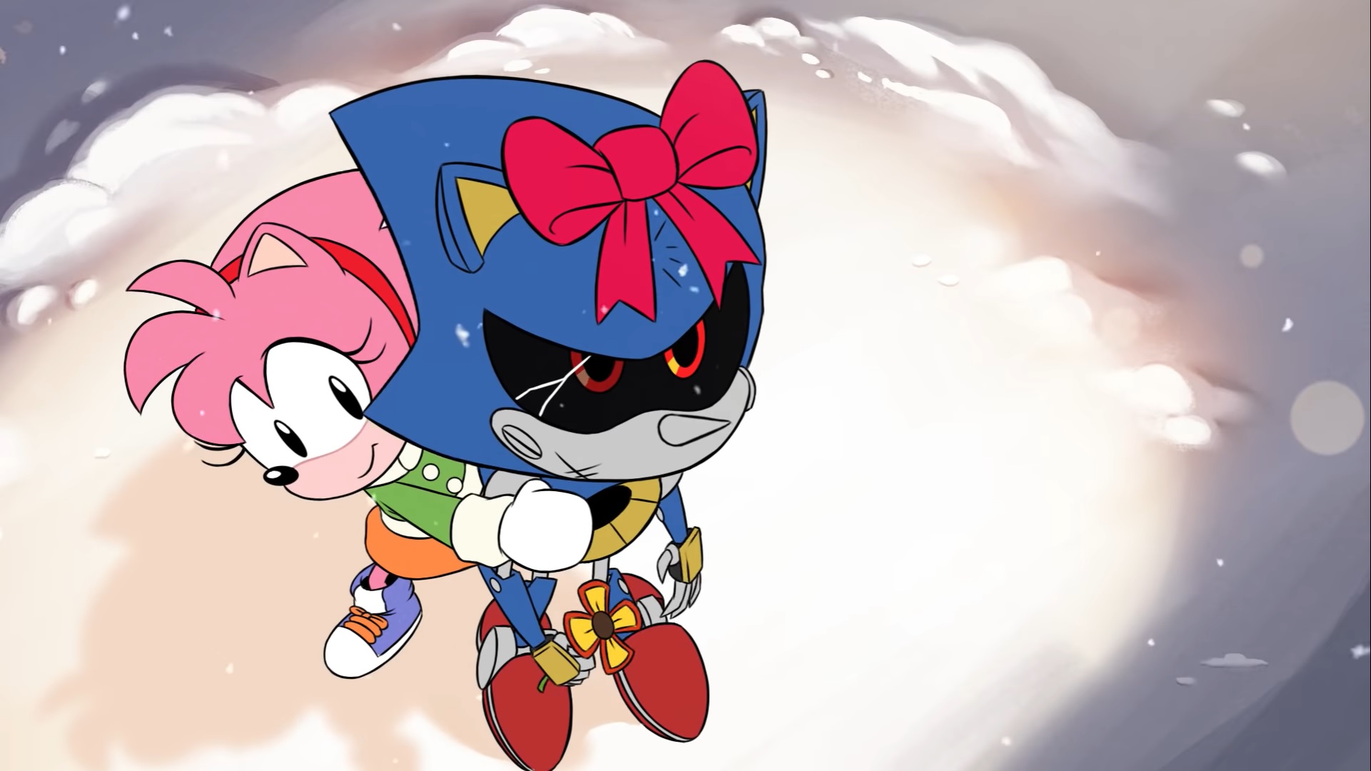 Sonic Mania Adventures: Metal Sonic X Amy by Darking128 on DeviantArt