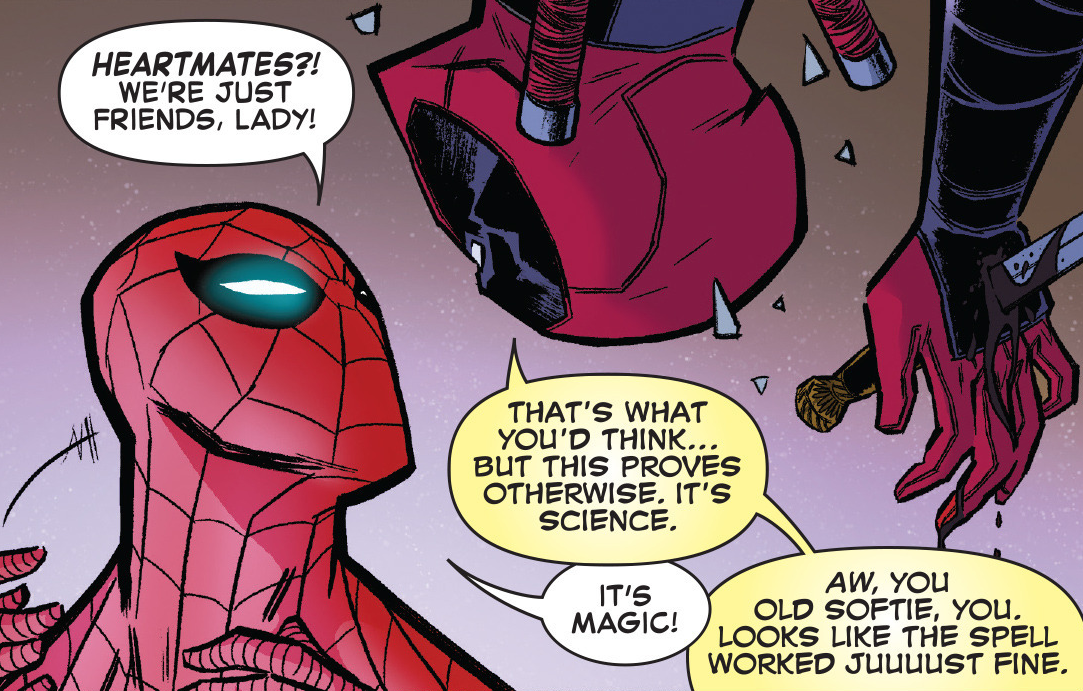 Ask Wade Wilson and Peter Parker!