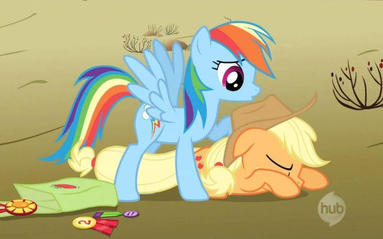 mlp applejack and rainbow dash fanfic