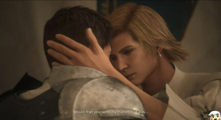 Dion and Terence's loving moment
