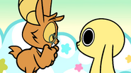 Onyn Ring and Chikn Nuggit meeting for the first time. ("Meeting a Demigod")