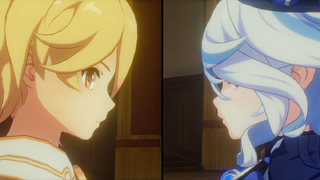 Aether and Furina in court