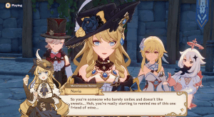 Clorinde's SQ - Clorinde breaks character p1