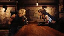 Cloud and Tifa Reunited