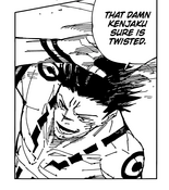 Sukuna calls Kenjaku gross