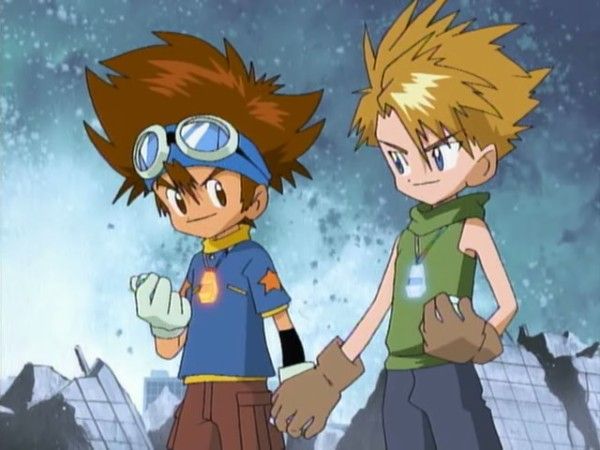 Love the brotherly relationship of Taichi & Yamato, #Digimon