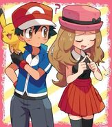 Ash and Serena