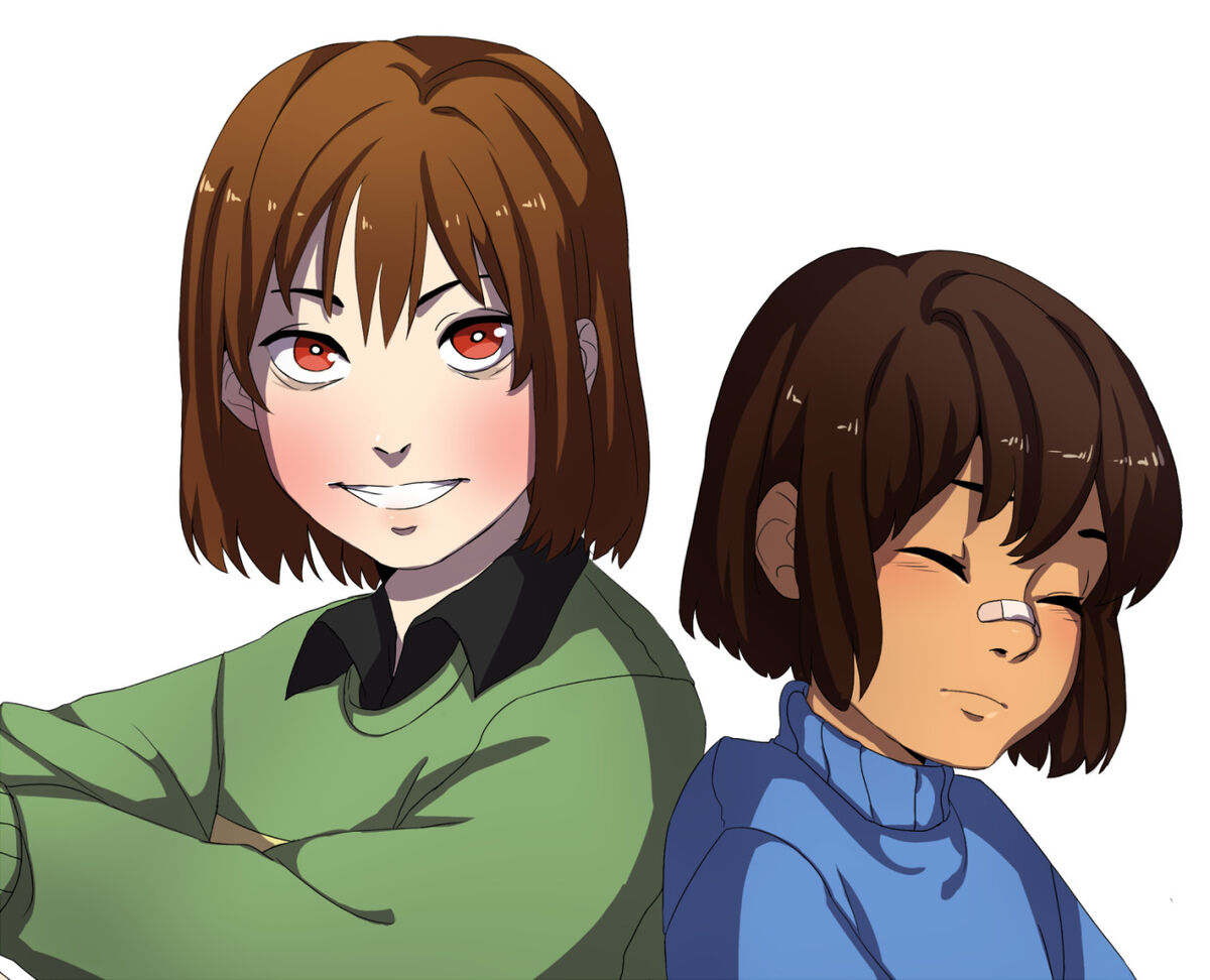 Undertale, but it's Frisk VS Chara 