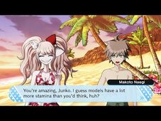 Makoto & Junko? Event (English) - Danganronpa S- Ultimate Summer Camp -Switch-