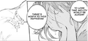Yosano was freed from suffering and despair