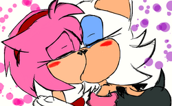 sonic x amy and rouge