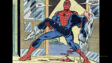 Spider-Man takes the dying Black Cat to the hospital