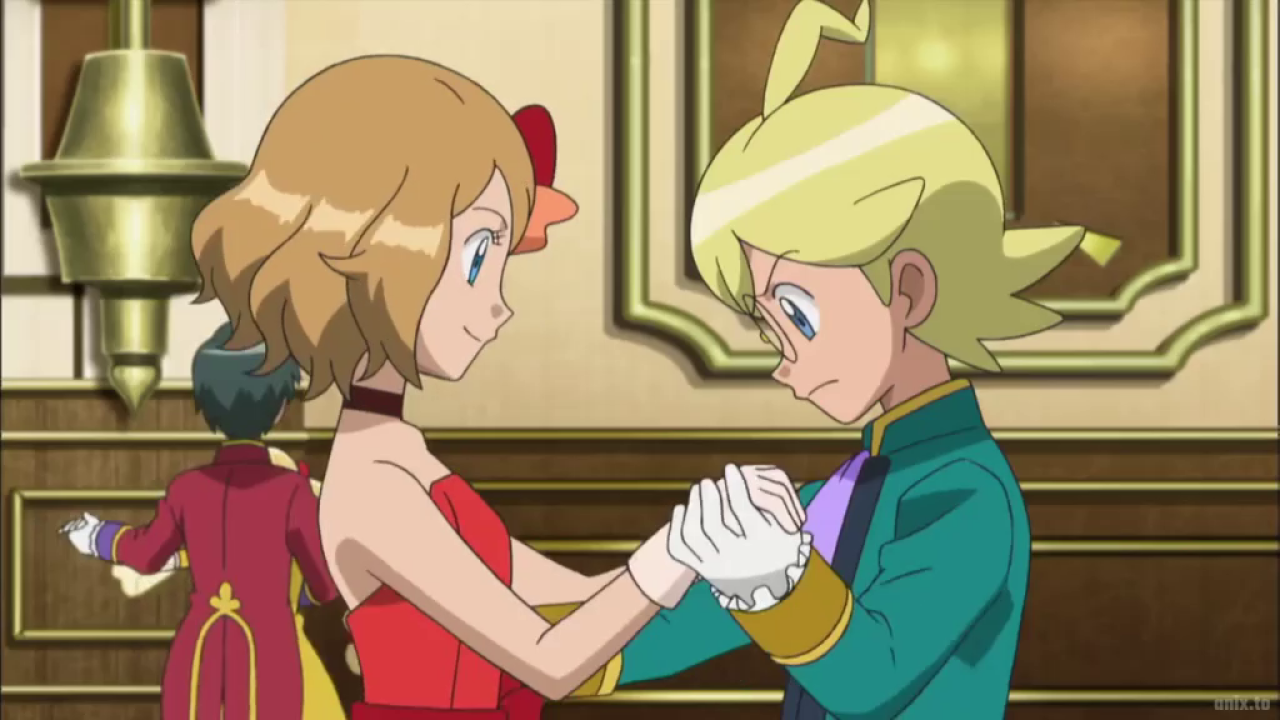 Pokémon XYZ kalos family. ASH, Serena, Clemont, and Bonnie