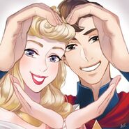 Aurora and Philip by romancemedia